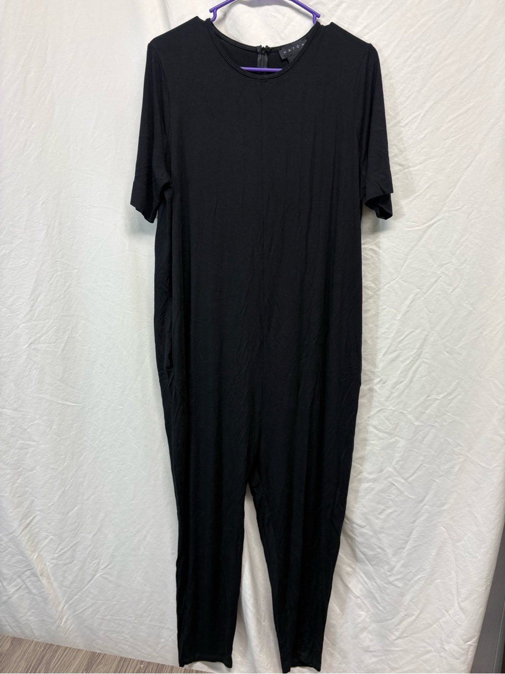 Hatch Maternity Black Jumpsuit One Size